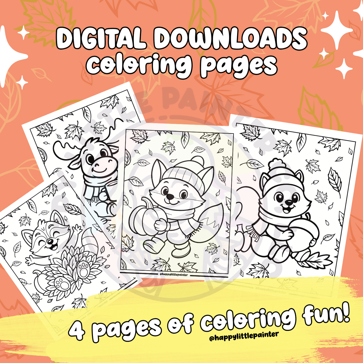 Cozy Crew Coloring Pages